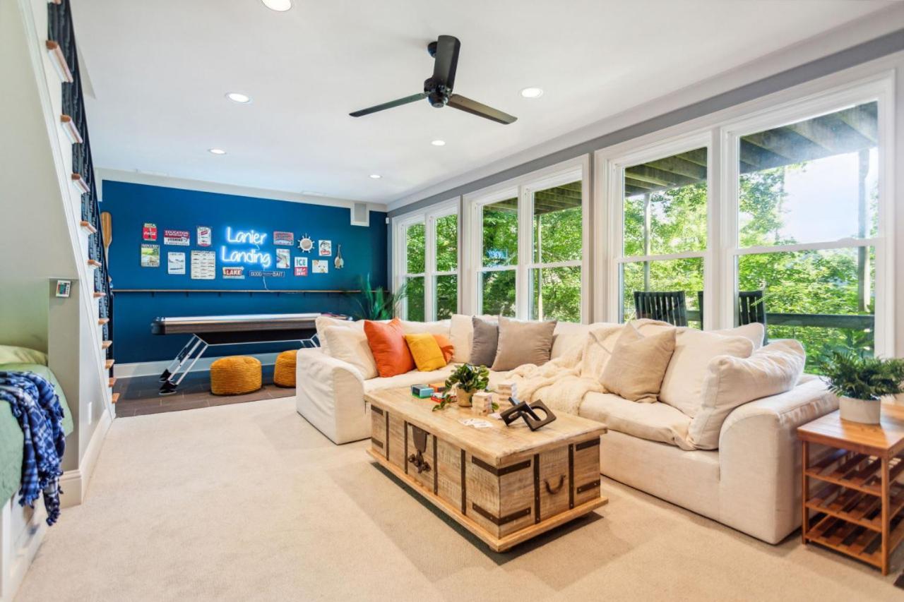 Lanier Landing - Private Dock Hot Tub Game Room Gainesville Exteriér fotografie